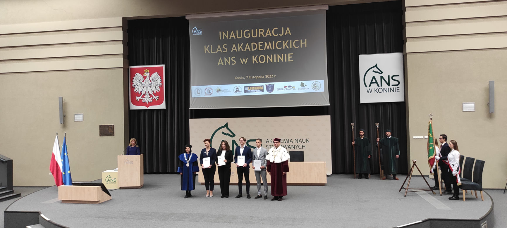 Inauguracja roku klas akademickich w ANS w Koninie
