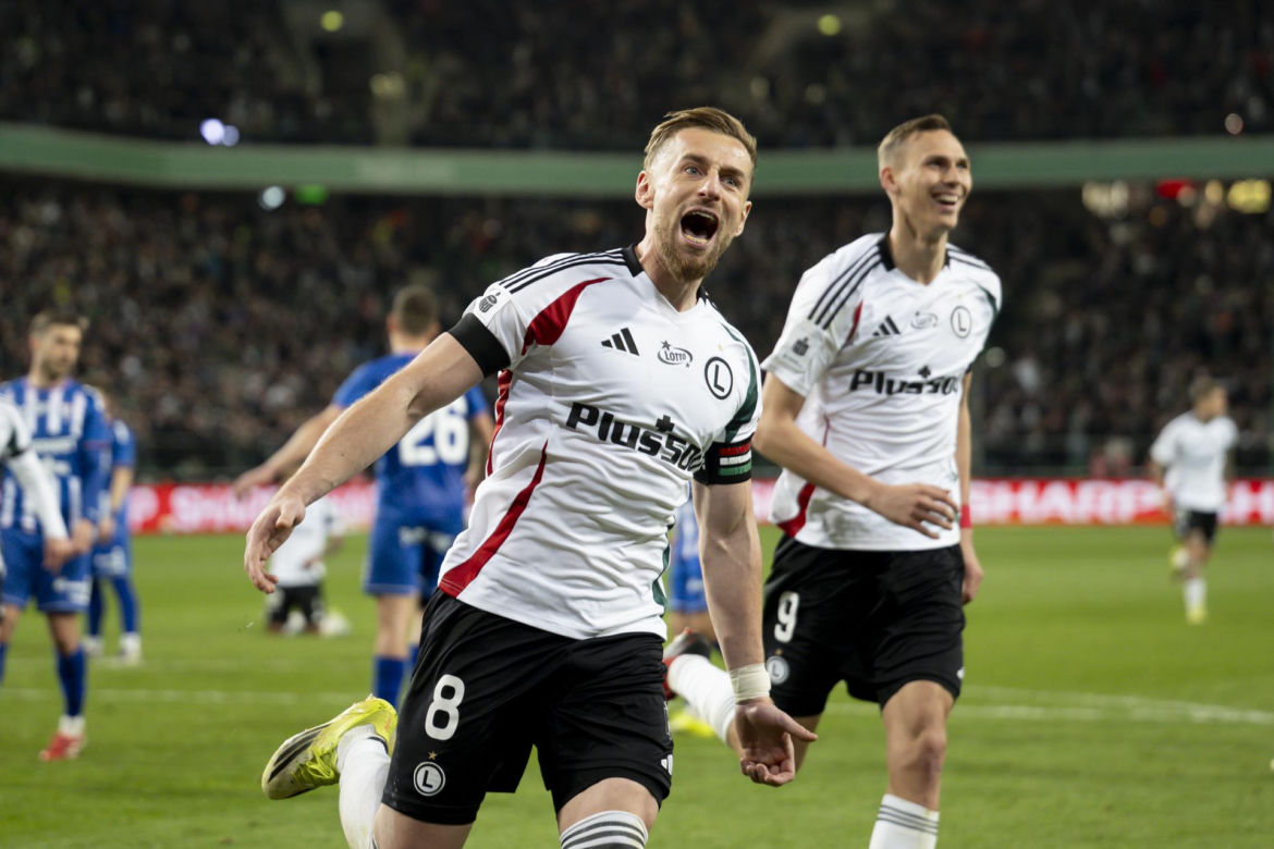 Legia Warszawa - Górnik Zabrze: Zdjęcia kibiców i zawodników z meczu 28. kolejki PKO BP Ekstraklasy