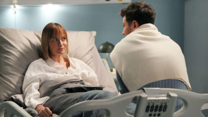 Barwy szczęścia odc. 3261. Ola (Michalina Robakiewicz), Justin (Jasper Sołtysiewicz)