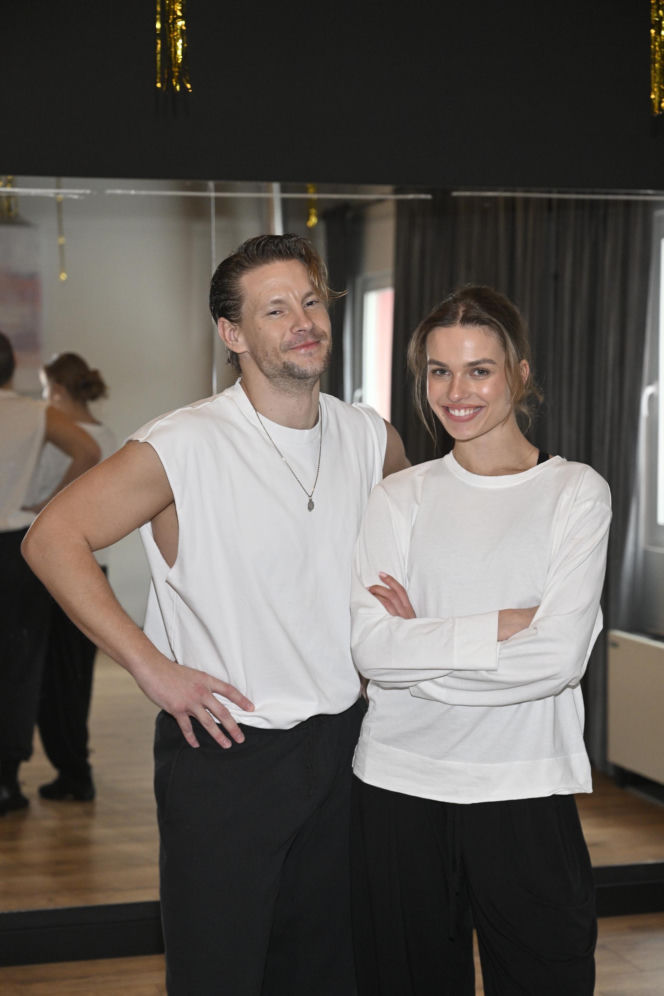 Sebastian Fabijański na probach do "Tańca z Gwiazdami"