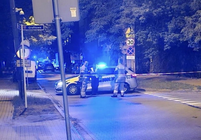 Akcja policyjnych saperów w Pruszkowie przy ul.Ołówkowej.