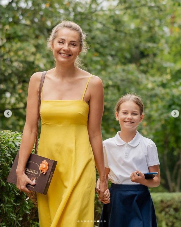 Przyjaciółki 22 sezon. Inga (Małgorzata Socha), Marysia (Zofia Cybul)
