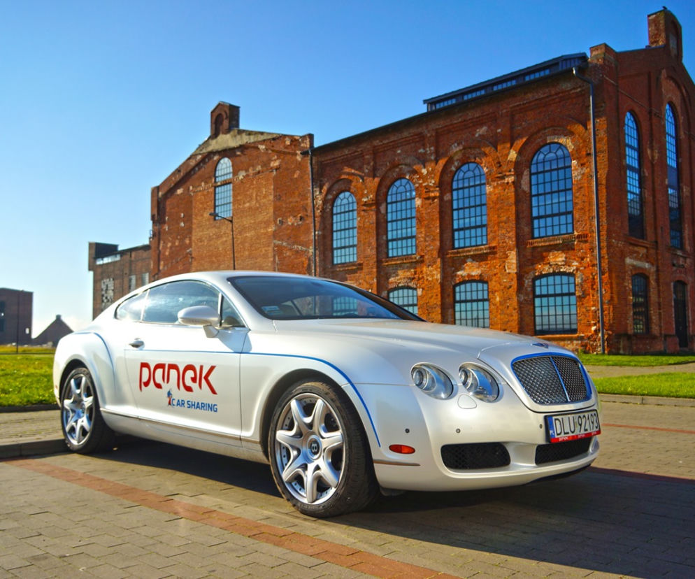 Bentley Continental GT w Panek Carsharing