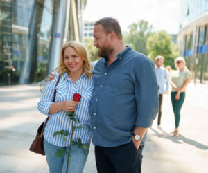 Przyjaciółki 18 odc. 210. Anka (Magdalena Stużyńska), Paweł (Bartek Kasprzykowski)
