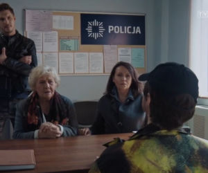 M jak miłość odc. 1600. Marcin (Mikołaj Roznerski), Barbara (Teresa Lipowska), Marysia (Małgorzata Pieńkowska), Oskar Zych (Krystian Shepherd) 
