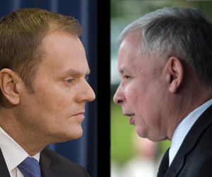 Tusk i Kaczyński