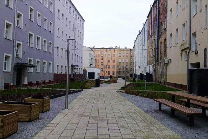 Wyremontowane wnętrze Kwartału 36