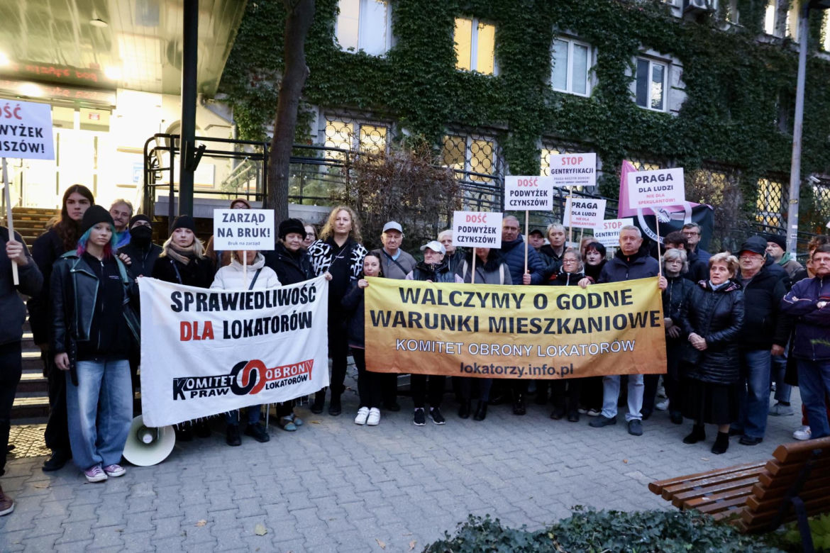 Seniorzy wylądują na ulicy? Lokatorzy protestują przeciwko podwyższeniu czynszu