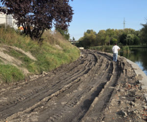 Tak zmieniają się bulwary nad Brdą. Trwa rewitalizacja nabrzeża w Bydgoszczy