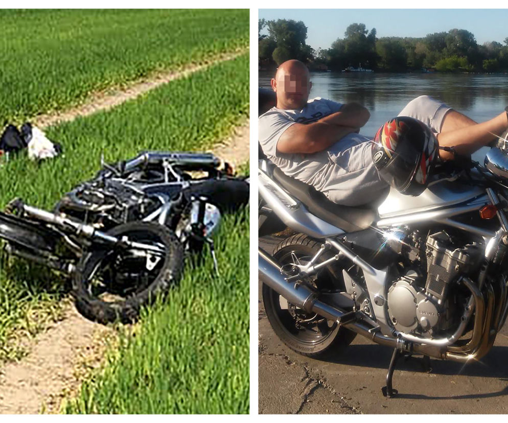 Pasja Artura przyniosła śmierć. Tragiczny finał przejażdżki motorem koło Torunia