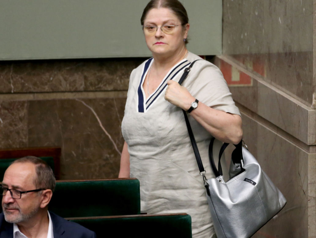 Krystyna Pawłowicz rzeźbi się na wiosnę