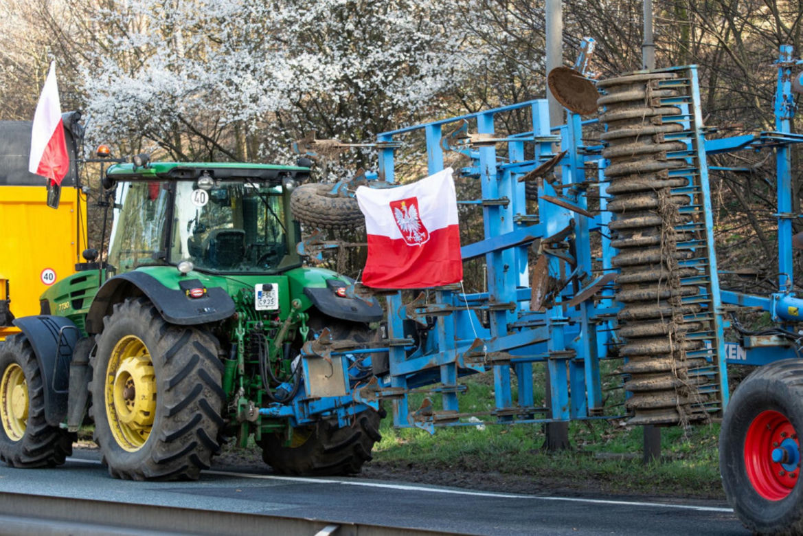 Protest rolników 20.03.2024. Utrudnienia na autostradzie A2