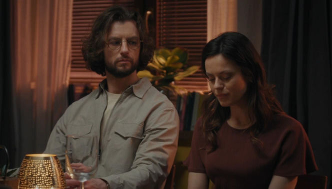 M jak miłość odc. 1929. Kasia (Paulina Lasota), Mariusz (Mateusz Mosiewicz)