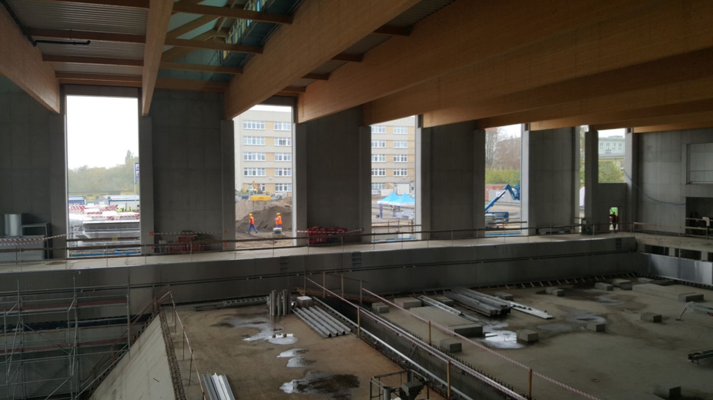 Nowoczesny basen rośnie w oczach! Zaglądamy na plac budowy Astorii