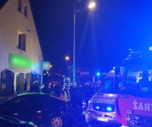 Katowice: Szaleńczy pościg za pijanym kierowcą! Rajd zakończył się na ścianie budynku