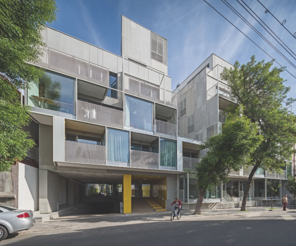 Budynek mieszkalny D­ogarilor w Bukareszcie projektu ADN Birou de Arhitectura; fot. Cosmin Dragomir/ dzięki uprzejmości ADN Birou de Arhitectura