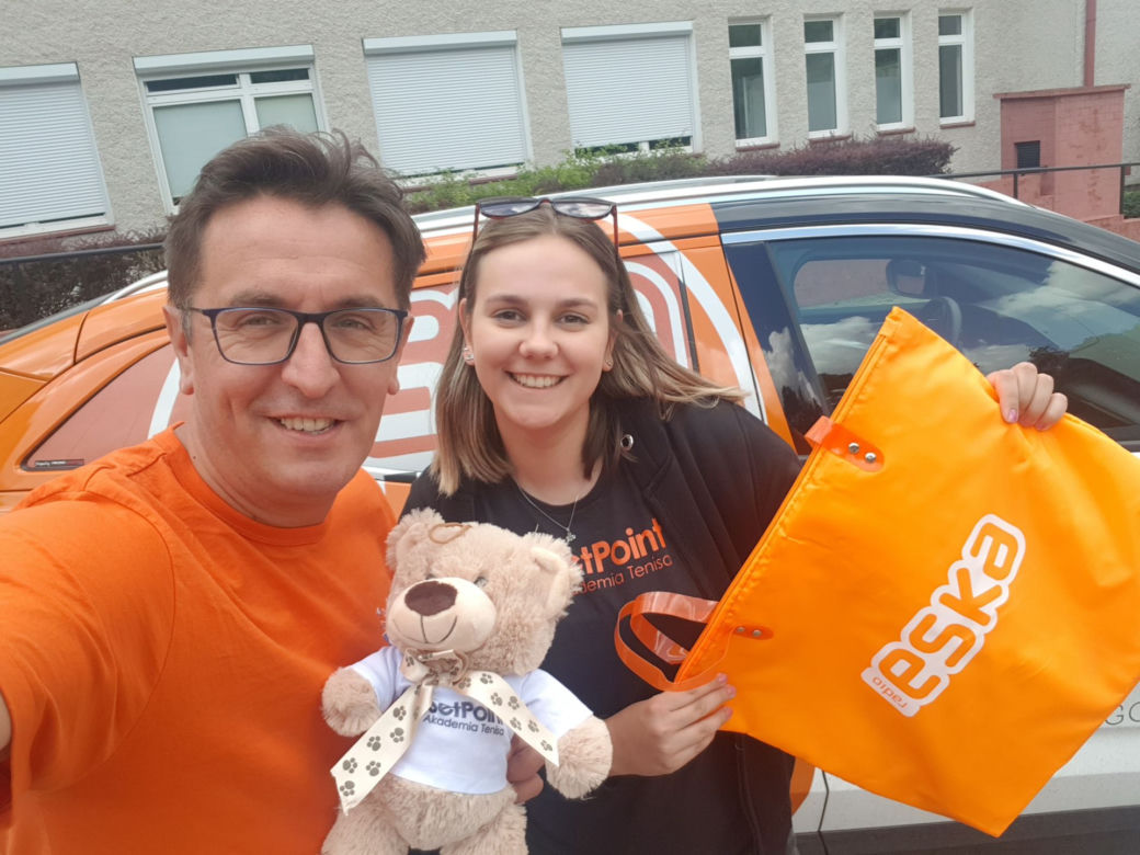 Eska Summer City Olsztyn! Wizyta w Akademii Tenisa SetPoint