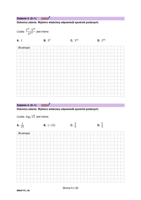 Matura próbna 2026 matematyka. - arkusz CKE