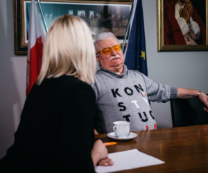 Lech Wałęsa gościem Expressu Biedrzyckiej
