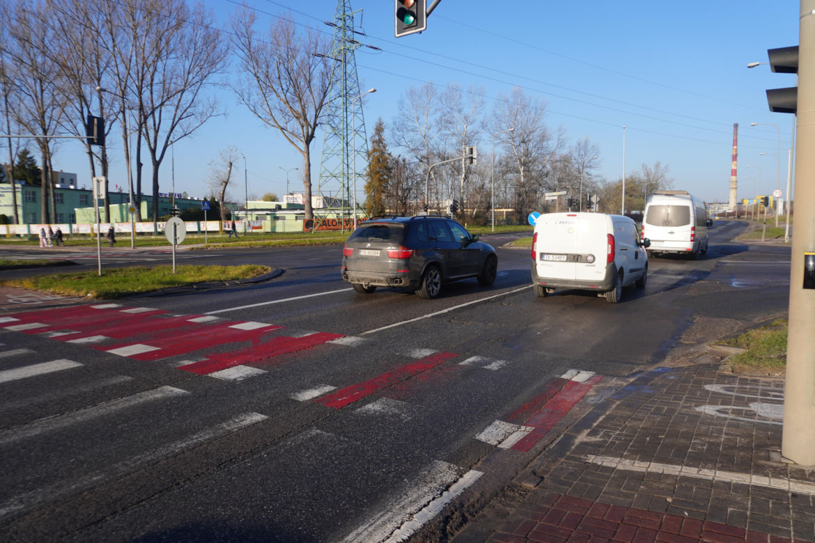 Ulica Łódzka w Kielcach