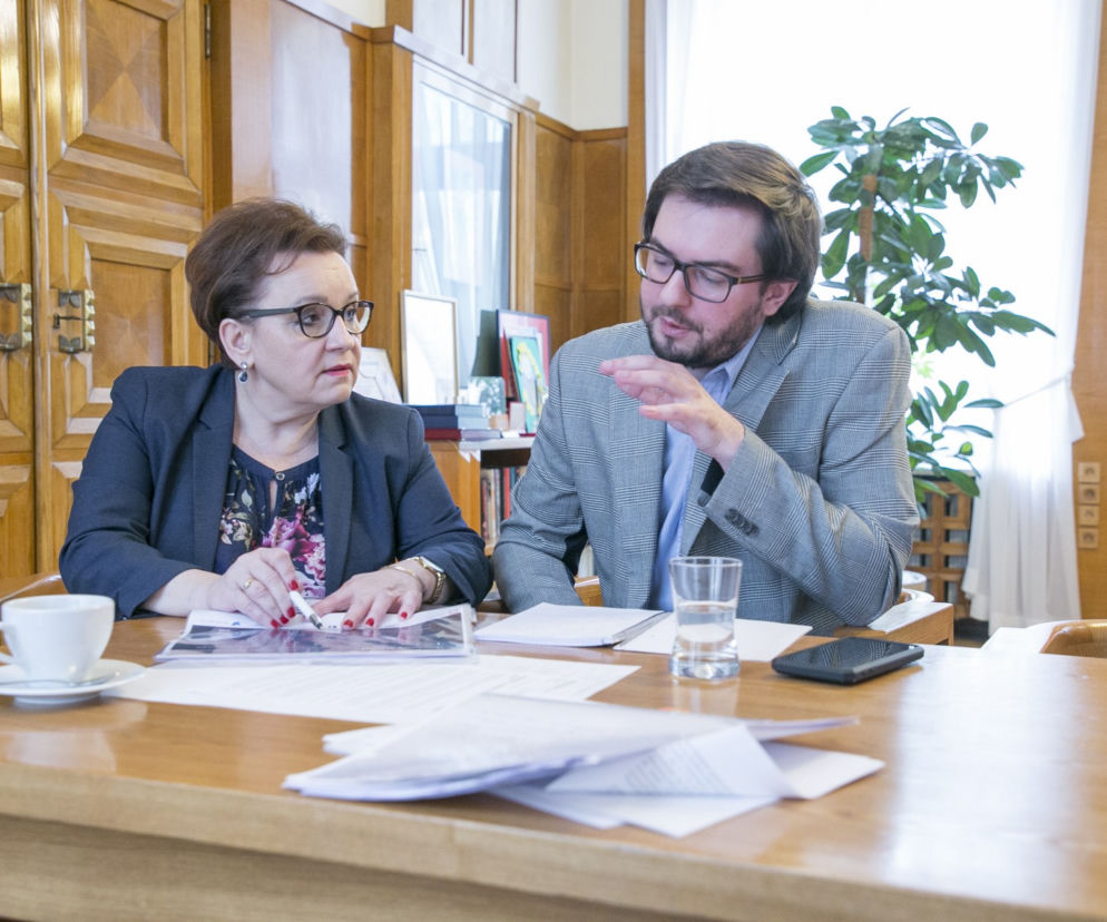Minister Anna Zalewska,  Kamil Szewczyk