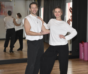 Sebastian Fabijański na probach do Tańca z Gwiazdami