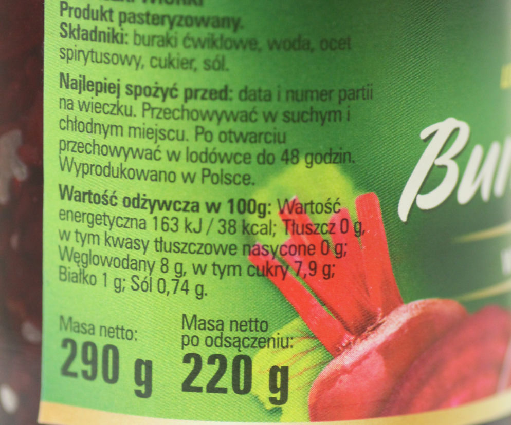 Szkło, pleśń i martwe szkodniki. GIS ostrzega przed buraczkami z Lewiatana!