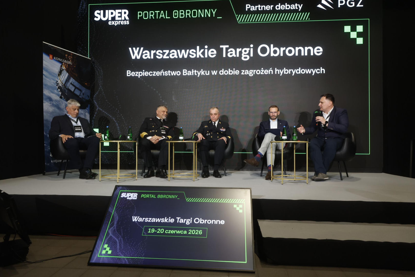 Warszawskie Targi Obronne. Scena Zielona Bezpieczeństwo Bałtyku w dobie zagrożeń hybrydowych
