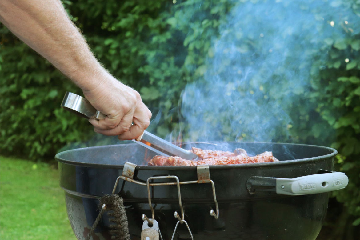 Zakłócanie porządku przy grillowaniu