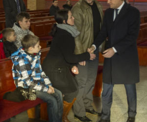 Pogrzeb Julii Bonk. Brązowy medalista pożegnał córkę, towarzyszył mu premier [ZDJĘCIA]