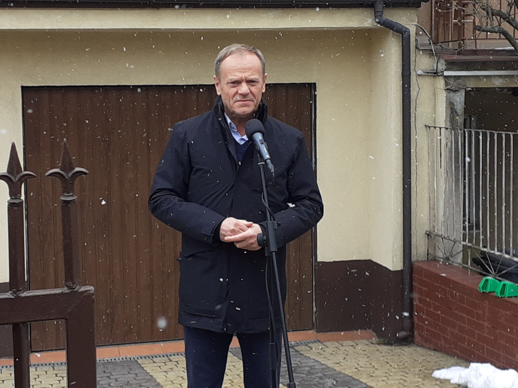 Donald Tusk z wizytą w Starachowicach