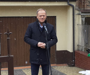 Donald Tusk z wizytą w Starachowicach