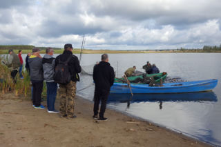 Zbiornik wodny w Rydzynie umiera. Zaczęło sie ratowanie ryb [FOTO/AUDIO/VIDEO]