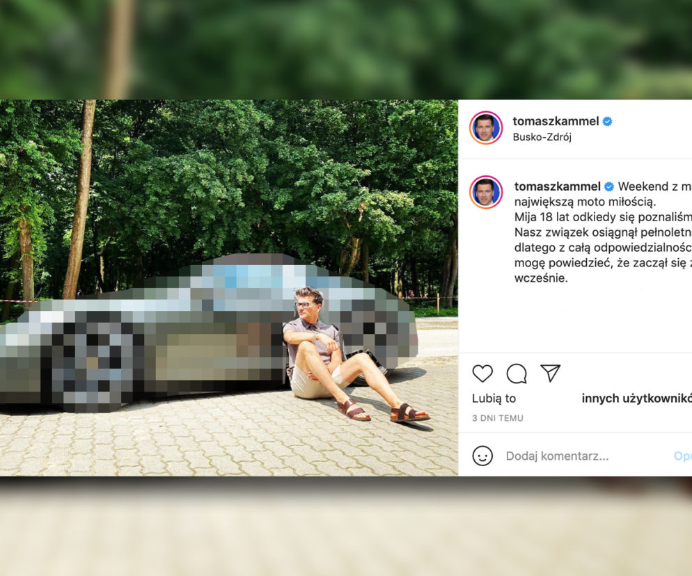 Tomasz Kammel jeździ Porsche 911 Targa
