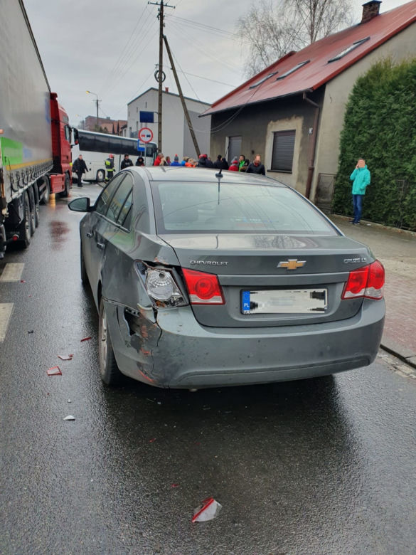 Potężny karambol w Chełmku pod Oświęcimiem