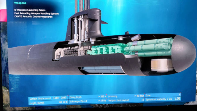 Prezentacja Naval Group na temat okrętu Scorpene dla Polski