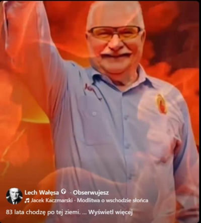 Lech Wałęsa obchodzi urodziny. Szokujące co pokazał w sieci