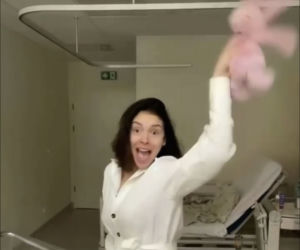 Klaudia Halejcio urodziła