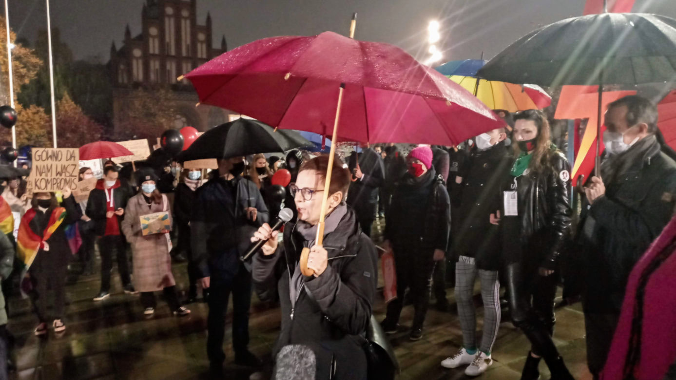 Protest kobiet w Szczecinie - 30.10.2020