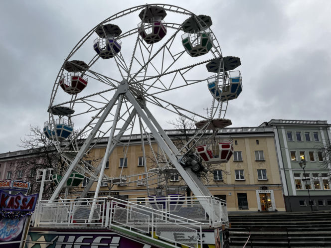Diabelski młyn na Rynku Kościuszki w Białymstoku