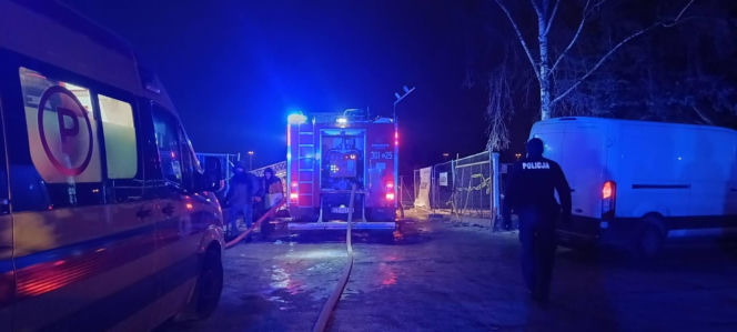 Pożar hotelu pracowniczego w Bydgoszczy! Kilka osób trafiło do szpitala