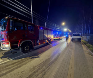 Potężny pożar pod Warszawą