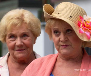 	M jak miłość odc. 1098. Barbara (Teresa Lipowska), Zośka Kisielowa (Małgorzata Różniatowska)
