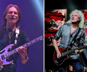 Brian May podarował Steve’owi Vaiowi unikalną gitarę! Zabiorę ją ze sobą do grobu