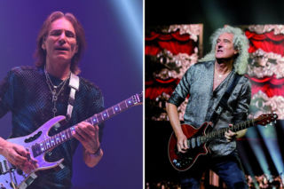 Brian May podarował Steve’owi Vaiowi unikalną gitarę! Zabiorę ją ze sobą do grobu