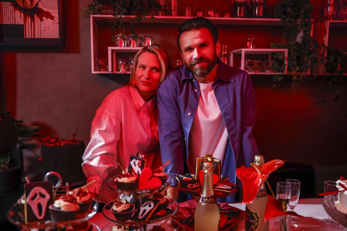 "Właśnie, że tak!": Danuta Stenka, Agnieszka Żulewska, Artur Żmijewski na planie filmu