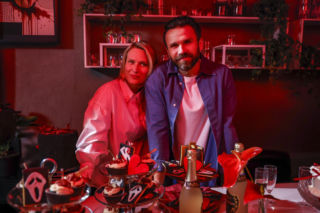 Właśnie, że tak!: Danuta Stenka, Agnieszka Żulewska, Artur Żmijewski na planie filmu