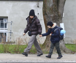 Marta Kaczyńska kupiła synowi obiad w fast foodzie