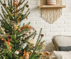 Świąteczna choinka w stylu rustykalnym