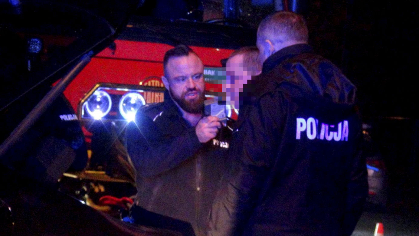 Pijany wjechał na tory w Duchnicach. Uderzył w pociąg